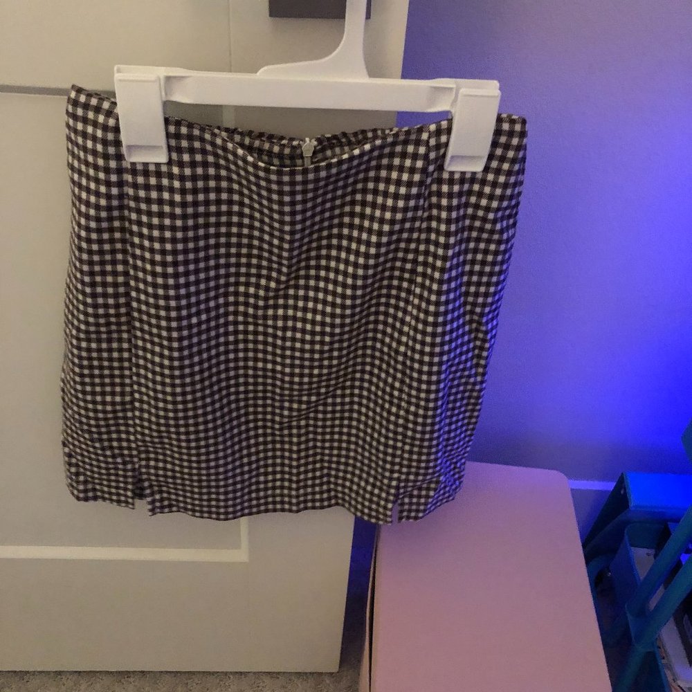 Size 3 cute mini skirt plaid!!